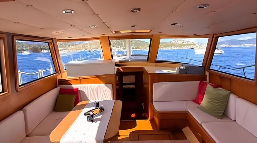 Bodrum'da Kadın Kaptanlı Tekne