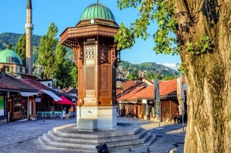 Baştanbaşa Balkanlar Ajet İle Tüm Çevre Gezileri, Ekstra Turlar, Akşam Yemekleri Dahil SAW-SJJ-SAW