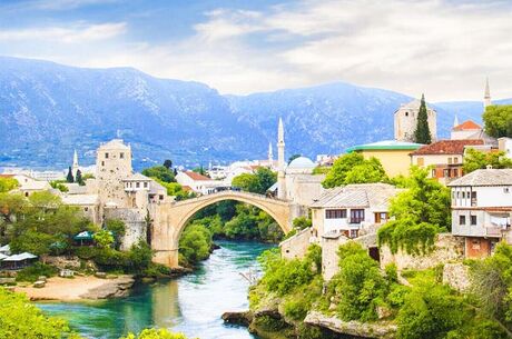 Kosovalı Büyük Balkan Turu Air Albania Havayolları İle Extra Turlar ve Akşam Yemekleri Dahil (OHD-SHK)